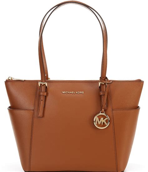 michael kors jet set east west large tote|mk saffiano leather tote bag.